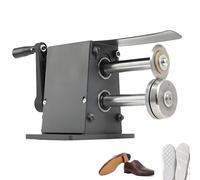 Máquina cortadora de suela de zapato, dispositivo cortador de cuero manual de acero inoxidable, espesor máximo de corte 1,5 cm, para cuero, materiales de caucho