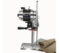 Máquina cortadora de telas, Máquina cortadora de telas industrial con afilado automático de cuchillos, 3400 RPM, El grosor puede elegir, for trabajos profesionales de ropa, textiles y cuero(15in)