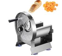 Máquina cortadora de verduras comercial con grosor ajustable y canal de alimentación grande para una preparación eficiente de alimentos