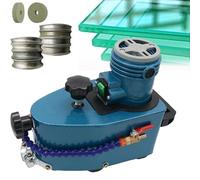 Máquina cortadora de vidrio, amoladora eléctrica de bordes de vidrio, 8000 RPM, herramienta de pulido de bisel redondo recto para acrílico y vidrio
