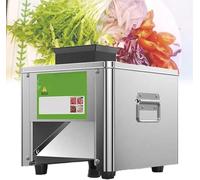 Máquina cortadora eléctrica de carne, cortador de carne de acero inoxidable de 850 W, trituración y corte de carne de 330 libras/h, corte eléctrico eficiente para uso profesional y doméstico