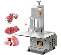 Máquina cortadora eléctrica de carne, sierra de hueso de alta potencia de 750 W para cocina doméstica, restaurante y supermercados
