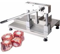 Máquina Cortadora Manual De Huesos Para Costillas, Pollo Y Carne - Cortadora De Alimentos De Acero Inoxidable Para Cocina Doméstica Y Comercial