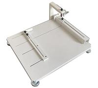 Máquina cortadora manual de jabón, herramienta de corte ajustable para jabón hecho a mano, queso, mantequilla, pastel y pan con botón de ajuste de tamaño