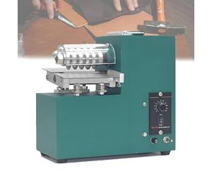 Máquina cortadora/plegadora de correas de cuero, Máquina cortadora de cuero de velocidad ajustable, cabezal doble, ancho ajustable de 2-86 mm, para cuero, plástico, PVC, caucho