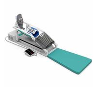 Máquina CPM inteligente para rodilla para la recuperación postoperatoria, estirador de piernas ajustable de 0 a 140 con control remoto LCD, terapia de movimiento automático para aliviar la rigidez a