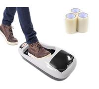 MáQuina Cubre Zapatos, 3 Rollos PelíCula PláStico Zapatos, Dispensador AutomáTico Cubiertas Zapatos Desechables, MáQuina PelíCula Zapatos(D)