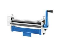 Máquina curvadora 3 rodillos 250mm Dobladora Espesor chapa 1,2mm Taller chapa Cilindros curvadores