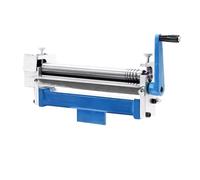 Máquina curvadora 3 rodillos 300mm Dobladora Espesor chapa 2,5mm Taller chapa Cilindros curvadores