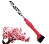 Máquina de adelgazamiento de flores recargable inalámbrica, podadora de flores de mano con 2 baterías, herramienta eléctrica para podar árboles frutales y flores, diluyente de jardín