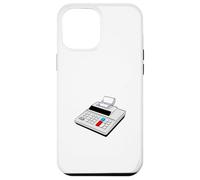 Máquina de adición con rollo de papel Carcasa para iPhone 12 Pro Max