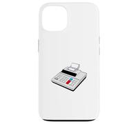 Máquina de adición con rollo de papel Carcasa para iPhone 13