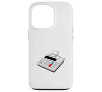 Máquina de adición con rollo de papel Carcasa para iPhone 13 Pro
