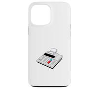 Máquina de adición con rollo de papel Carcasa para iPhone 13 Pro Max