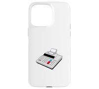 Máquina de adición con rollo de papel Carcasa para iPhone 15 Pro Max