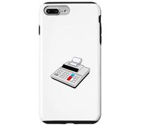 Máquina de adición con rollo de papel Carcasa para iPhone 7 Plus/8 Plus