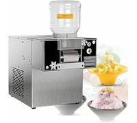 Máquina de afeitadora eléctrica comercial para máquina de hielo con copos de nieve, cono de nieve automático para el hogar, fiestas, camiones de comida, restaurantes y tiendas de té con lech