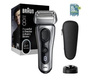 Máquina de Afeitar BRAUN Series 8 8617S (Autonomía 60 min - Recargable)
