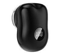 Máquina de afeitar eléctrica portátil,Mini maquinillas de afeitar eléctricas | Mini maquinilla de afeitar eléctrica de tamaño de bolsillo de carga USB recargable, afeitadora recargable para Nocapam