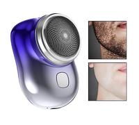 Máquina de afeitar eléctrica portátil Mini Shaver | Afeitadora eléctrica recargable USB Mini Travel Razor | Maquinilla de afeitar de bolsillo inalámbrica lavable para el hogar, viajes, coche, Jiahua