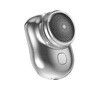 Máquina de afeitar eléctrica portátil Mini Shaver - Fuente de alimentación USB con pantalla LED inteligente Mini afeitadora - Maquinilla de afeitar inalámbrica impermeable de bolsillo para Buniq