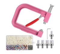 Máquina de ajuste de diamantes de imitación | Máquina de diamantes de imitación de perlas, remache aplicador hecho a mano para hacer joyas, decoración de ropa, sombreros, adornos, bolsos, fiestas