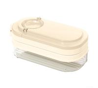 Máquina de albóndigas 3 en 1 para presionar, rellenar y sellar | Herramienta manual de albóndigas de bricolaje con material PP de grado alimenticio | Compatible con la fabricación casera de albóndigas