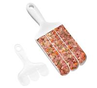 Máquina de albóndigas reutilizable para tartas - Molde para albóndigas de carne, cuchara de albóndigas creativa, máquina de bolas multifuncional, con pala de cortar, cuchara de puerto
