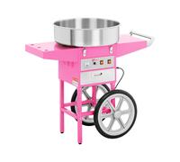 Royal Catering - RCZC-1200-W - Máquina de algodón de azúcar - con carrito - 1200 W