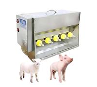 Máquina de alimentación de lechones, biberón automático con 10 pezones, alimentador inteligente de leche de cerdo de temperatura constante para un mejor cuidado de los cerdos