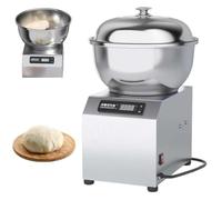 Máquina de amasado en espiral comercial resistente con doble rotación y control táctil para panadería, restaurante, pizza, pan, uso doméstico