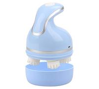 Máquina de amasamiento eléctrica del masaje del cuero cabelludo, Massager principal conmovedor del dragón multifuncional del silicón 3D,Blue