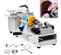 Máquina De Amortiguación De Joyería Profesional, Molinillo Y Pulidor Gemstone Para Joyas, Mini Máquina De Corte De Torno De Banco, Sierra De Mesa De Precisión Para Moler, Pulido, Perforación, Grabado
