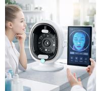 Máquina De Análisis De Piel,Analizador Cutáneo De 13.3",Análisis Profesional De La Piel,Imágenes De 8 Espectros,38 Millones De Píxeles,20 Parámetros De Evaluación,Conexión Wi-Fi,Para Salones B