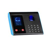 Máquina de Asistencia de Huellas Dactilares Cámara IR Sistema de Lector de contraseña de reconocimiento Facial for el Registrador de Reloj de Tiempo de Registro de empleados