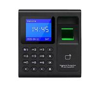 Máquina de Asistencia de Huellas Dactilares, Teclado RFID, Control de Acceso, Reloj de Tiempo eléctrico, grabadora, gestión de Datos USB con Teclas