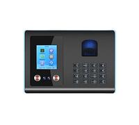Máquina de Asistencia de reconocimiento Facial Pantalla LCD Sistema biométrico de Asistencia de Huellas Dactilares Registrador de Registro de Tiempo de empleados
