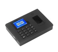 Máquina de Asistencia de Tiempo Huellas Digitales Avanzada con Soporte Varios Idiomas y Indicaciones Voz para Oficinas, Fábricas y Más (Enchufe de la UE)