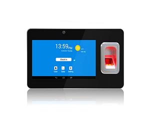 Máquina de Asistencia Huella Digital biométrica y MF IC Asistencia de Tarjetas con GPS Y SMS Soporte Enviar Mensaje Corto al teléfono móvil definido(EU Plug)