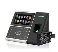 Máquina de Asistencia Reloj de Asistencia Inteligente UFACE302 TCP/IP Cara biométrica Facial Huella Digital Tiempo de Asistencia y Sistema de Control del Sistema Recorder Time Reloj de Tiempo(302-Ba