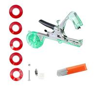 Máquina de atado de vides de jardín para árboles frutales de vid, plantas ornamentales, encuadernación segura, herramienta manual, durabilidad y eficiente nivelador de jardín