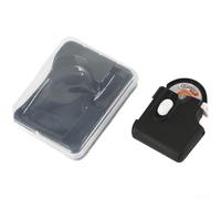 Máquina de atar nudos de pesca eléctrica - Ahorro de línea automático recargable para doble gancho, herramienta compacta ABS de 60 g para agarre antideslizante y camino interno de rosca (negro)