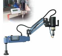 Máquina de atornillado universal de tuercas automáticas, M3-M16, máquina de rosca autorroscante automática con brazo flexible, 0-375r/min, incluye 8 pinzas