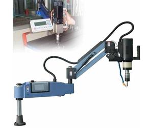 Máquina de atornillado universal de tuercas automáticas, M3-M16, máquina de rosca autorroscante automática con brazo flexible, 0-375r/min, incluye 8 pinzas