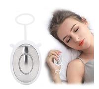 Máquina de ayuda para dormir con microcorriente Ayuda para dormir de mano Ayuda para dormir rápido Alivia la ansiedad por insomnio(blanco)