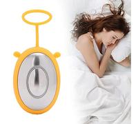 Máquina de Ayuda, para Dormir con Microcorriente, Ayuda para Dormir de Mano, Ayuda para Dormir Rápido Alivia La Ansiedad Por Insomnio (Amarillo)