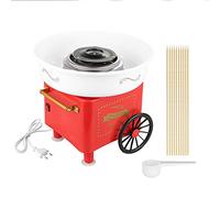 Máquina de barba para papá, 500 W Candy Floss Maker, diseño de estilo retro, excelente regalo para fiestas de cumpleaños, fiesta de niños y día de Navidad, rosa (31 x 31 x 30 cm)