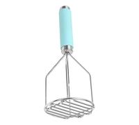 Máquina de barro manual de prensa de papas de acero inoxidable Máquina de barro de presión para frutas y verduras, herramienta de cocina fácil de limpiar de acero inoxidable para patatas, afilador de