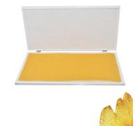 Máquina de base de cera de abeja con hoja de relieve de silicona para un fácil desmoldeo en apicultura y uso en colmenar