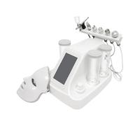 Máquina de belleza 7 en 1, oxígeno hidrógeno, limpieza profunda, Hydra Beauty Facial Care Machine con máscara LED, pequeñas burbujas de aire, instrumento de limpieza con pantalla LED